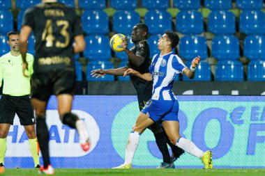 Abdu Conte ve Alberto Costa, Liga Portekiz maçında Casa Pia AC ve FC Porto (Maciej Rogowski / Ball Raw Images) arasında görüldü.)