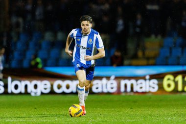 Francisco Moura, Casa Pia AC ile FC Porto (Maciej Rogowski / Ball Raw Images) arasında oynanan Liga Portekiz maçı sırasında görüldü.)