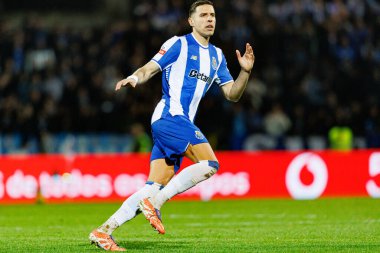 Jan Bednarek, Casa Pia AC ile FC Porto (Maciej Rogowski / Ball Raw Images) arasında Liga Portekiz maçında görüldü.)