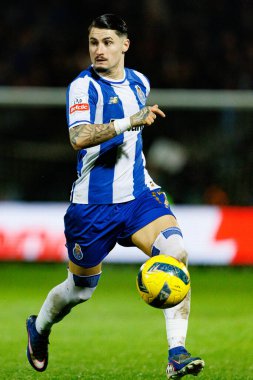 Borja Sainz, Casa Pia AC ile FC Porto (Maciej Rogowski / Ball Raw Images) arasında Liga Portekiz maçında görüldü.)