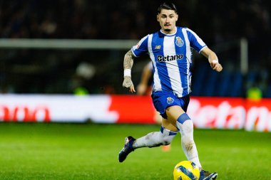 Borja Sainz, Casa Pia AC ile FC Porto (Maciej Rogowski / Ball Raw Images) arasında Liga Portekiz maçında görüldü.)