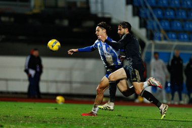 Gabri Veiga ve Joao Goulart, Liga Portekiz maçında Casa Pia AC ve FC Porto (Maciej Rogowski / Ball Raw Images) arasında görüldü.)