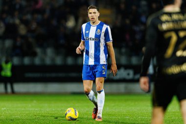 Jan Bednarek, Casa Pia AC ile FC Porto (Maciej Rogowski / Ball Raw Images) arasında Liga Portekiz maçında görüldü.)