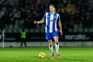 Jan Bednarek, Casa Pia AC ile FC Porto (Maciej Rogowski / Ball Raw Images) arasında Liga Portekiz maçında görüldü.)