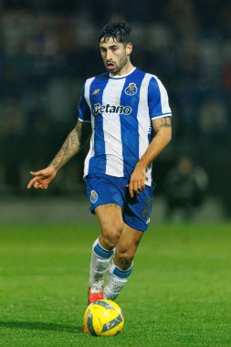 Alan Varela, Liga Portekiz maçında Casa Pia AC ile FC Porto arasında görüldü (Maciej Rogowski / Ball Raw Images)