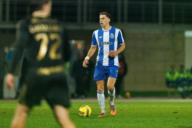 Jan Bednarek, Casa Pia AC ile FC Porto (Maciej Rogowski / Ball Raw Images) arasında Liga Portekiz maçında görüldü.)