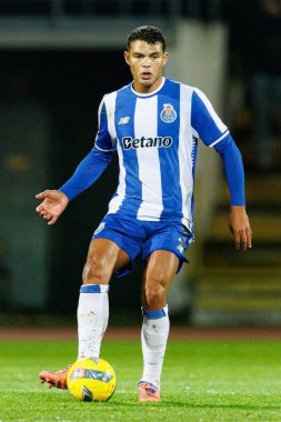 Thiago Silva, Casa Pia AC ile FC Porto (Maciej Rogowski / Ball Raw Images) arasında Liga Portekiz maçında görüldü.)
