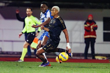 Samu Aghehowa ve Kaly, Liga Portekiz maçında Casa Pia AC ile FC Porto (Maciej Rogowski / Ball Raw Images) arasında görüldü.)