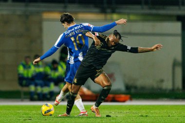 Gabri Veiga ve Cassiano, Liga Portekiz maçında Casa Pia AC ve FC Porto (Maciej Rogowski / Ball Raw Images) arasında görüldü.)