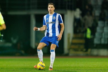 Jan Bednarek, Casa Pia AC ile FC Porto (Maciej Rogowski / Ball Raw Images) arasında Liga Portekiz maçında görüldü.)
