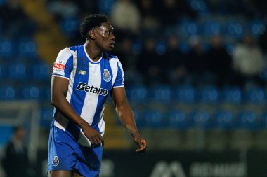 Samu Aghehowa, Liga Portekiz maçında Casa Pia AC ile FC Porto (Maciej Rogowski / Ball Raw Images) arasında görüldü.)