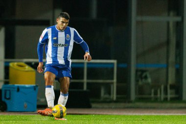 Thiago Silva, Casa Pia AC ile FC Porto (Maciej Rogowski / Ball Raw Images) arasında Liga Portekiz maçında görüldü.)