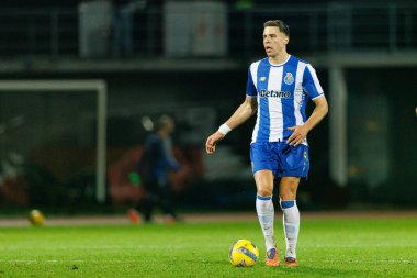 Jan Bednarek, Casa Pia AC ile FC Porto (Maciej Rogowski / Ball Raw Images) arasında Liga Portekiz maçında görüldü.)