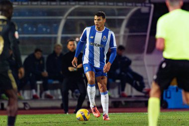 Thiago Silva, Casa Pia AC ile FC Porto (Maciej Rogowski / Ball Raw Images) arasında Liga Portekiz maçında görüldü.)