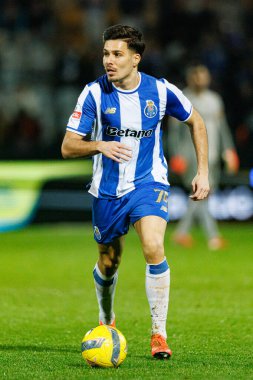 Francisco Moura, Casa Pia AC ile FC Porto (Maciej Rogowski / Ball Raw Images) arasında oynanan Liga Portekiz maçı sırasında görüldü.)