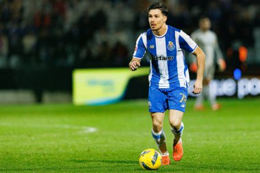 Francisco Moura, Casa Pia AC ile FC Porto (Maciej Rogowski / Ball Raw Images) arasında oynanan Liga Portekiz maçı sırasında görüldü.)