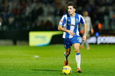 Francisco Moura, Casa Pia AC ile FC Porto (Maciej Rogowski / Ball Raw Images) arasında oynanan Liga Portekiz maçı sırasında görüldü.)