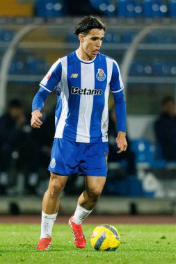Gabri Veiga, Casa Pia AC ile FC Porto (Maciej Rogowski / Ball Raw Images) arasında Liga Portekiz maçında görüldü.)