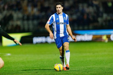 Francisco Moura, Casa Pia AC ile FC Porto (Maciej Rogowski / Ball Raw Images) arasında oynanan Liga Portekiz maçı sırasında görüldü.)