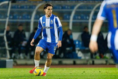 Gabri Veiga, Casa Pia AC ile FC Porto (Maciej Rogowski / Ball Raw Images) arasında Liga Portekiz maçında görüldü.)
