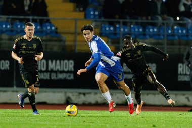 Gabri Veiga ve Lawrence Ofori, Liga Portekiz maçında Casa Pia AC ve FC Porto (Maciej Rogowski / Ball Raw Images)