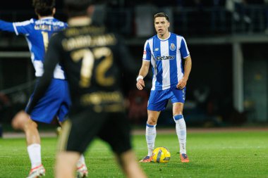 Jan Bednarek, Casa Pia AC ile FC Porto (Maciej Rogowski / Ball Raw Images) arasında Liga Portekiz maçında görüldü.)