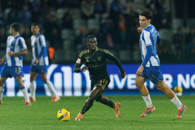 Lawrence Ofori, Liga Portekiz maçında Casa Pia AC ve FC Porto (Maciej Rogowski / Ball Raw Images) arasında görüldü.)