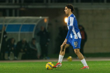 Gabri Veiga, Casa Pia AC ile FC Porto (Maciej Rogowski / Ball Raw Images) arasında Liga Portekiz maçında görüldü.)