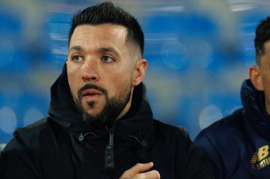 Francesco Farioli, Casa Pia AC ile FC Porto (Maciej Rogowski / Ball Raw Images) arasında Liga Portekiz maçında görüldü.)