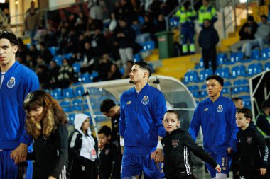 Borja Sainz, Casa Pia AC ile FC Porto (Maciej Rogowski / Ball Raw Images) arasında Liga Portekiz maçında görüldü.)