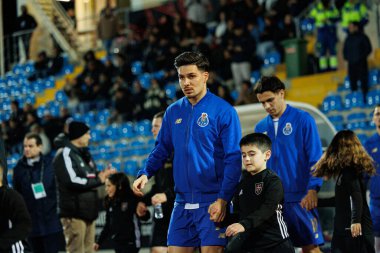 Francisco Moura, Casa Pia AC ile FC Porto (Maciej Rogowski / Ball Raw Images) arasında oynanan Liga Portekiz maçı sırasında görüldü.)