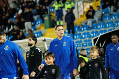 Jan Bednarek, Casa Pia AC ile FC Porto (Maciej Rogowski / Ball Raw Images) arasında Liga Portekiz maçında görüldü.)