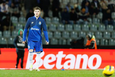 Oskar Pietuszewski, Liga Portekiz maçında Casa Pia AC ile FC Porto (Maciej Rogowski / Ball Raw Images) arasında görüldü.)