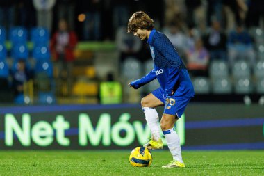 Rodrigo Mora, Casa Pia AC ile FC Porto (Maciej Rogowski / Ball Raw Images) arasında Liga Portekiz maçında görüldü.)