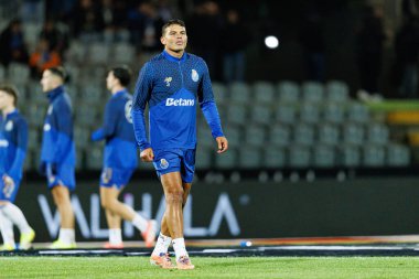 Thiago Silva, Casa Pia AC ile FC Porto (Maciej Rogowski / Ball Raw Images) arasında Liga Portekiz maçında görüldü.)