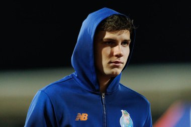 Oskar Pietuszewski, Liga Portekiz maçında Casa Pia AC ile FC Porto (Maciej Rogowski / Ball Raw Images) arasında görüldü.)