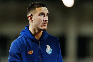 Deniz Gül, Casa Pia AC ile FC Porto (Maciej Rogowski / Ball Raw Images) arasında oynanan Liga Portekiz maçında görüldü)