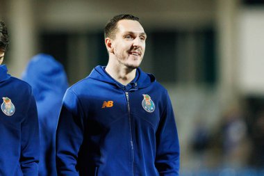 Joao Costa, Casa Pia AC ile FC Porto (Maciej Rogowski / Ball Raw Images) arasında Liga Portekiz maçında görüldü)