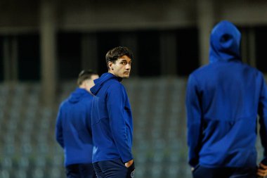 Jakub Kiwior, Casa Pia AC ile FC Porto (Maciej Rogowski / Ball Raw Images) arasındaki Liga Portekiz maçı sırasında görüldü.)