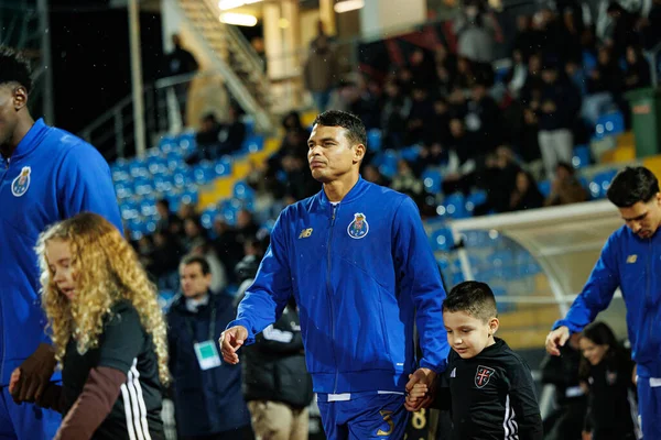 Thiago Silva, Casa Pia AC ile FC Porto (Maciej Rogowski / Ball Raw Images) arasında Liga Portekiz maçında görüldü.)