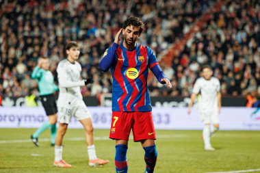 Ferran Torres, Copa Del Rey çeyrek final maçında Albacete Balompie ve FC Barcelona takımları arasında görüldü (Maciej Rogowski / Ball Raw Images)