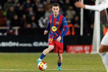 Marc Casado, Copa Del Rey çeyrek final maçında Albacete Balompie ve FC Barcelona (Maciej Rogowski / Ball Raw Images) takımları arasında görüldü.)