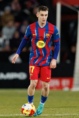 Marc Casado, Copa Del Rey çeyrek final maçında Albacete Balompie ve FC Barcelona (Maciej Rogowski / Ball Raw Images) takımları arasında görüldü.)