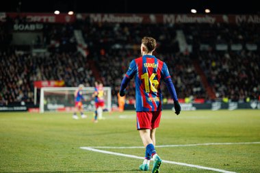 Fermin Lopez, Copa Del Rey çeyrek final maçında Albacete Balompie ve FC Barcelona takımları arasında görüldü (Maciej Rogowski / Ball Raw Images)