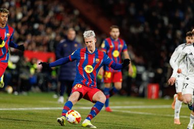Dani Olmo, Copa Del Rey çeyrek final maçında Albacete Balompie ve FC Barcelona (Maciej Rogowski / Ball Raw Images) takımları arasında görüldü.)