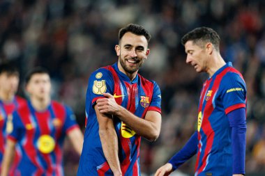 Eric Garcia, Copa Del Rey çeyrek final maçında Albacete Balompie ve FC Barcelona takımları arasında görüldü (Maciej Rogowski / Ball Raw Images)