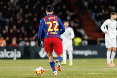Marc Bernal, Copa Del Rey çeyrek final maçında Albacete Balompie ve FC Barcelona takımları arasında görüldü (Maciej Rogowski / Ball Raw Images)