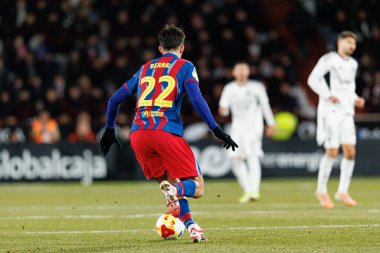 Marc Bernal, Copa Del Rey çeyrek final maçında Albacete Balompie ve FC Barcelona takımları arasında görüldü (Maciej Rogowski / Ball Raw Images)
