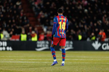 Marcus Rashford, Copa Del Rey çeyrek final maçında Albacete Balompie ve FC Barcelona takımları arasında görüldü (Maciej Rogowski / Ball Raw Images)