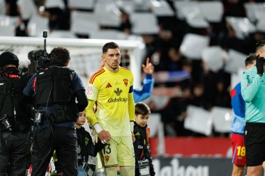 Raul Lizoain Copa Del Rey çeyrek final maçında Albacete Balompie ve FC Barcelona (Maciej Rogowski / Ball Raw Images) takımları arasında görüldü.)